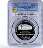 Uruguay 2000 pesos Uruguay 2000 pesos 200 Anniversary National Library PR70 PCGS silver coin 2016 -