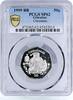 Gibraltar 50 pence Gibraltar 50 pence Holidays Christmas Santa Barbary Ape SP62 PCGS CuNi coin 1999 -