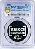 Turkey 50 lira Turkey 50 lira Anniversary of Turkish Olympic Games PR68 PCGS silver coin 2012 -