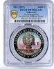 Saharawi Republic 1000 pesetas Saharawi 1000 pesetas I Air Balloon Flight Montgolfier PR70 PCGS CuNi coin 1997 -