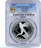 Nicaragua 10 cordobas Nicaragua 10 cordobas Olympic Games Sports Baseball PR70 PCGS silver coin 2007 -