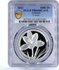 Armenia 1000 dram Armenia 1000 dram World of Flowers Crocus Saffron Flora PR69 PCGS Ag coin 2011 -