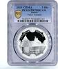 Russian Federation 3 rubles Russia 3 rubles Pskov Kremlin Building Architecture PR70 PCGS silver coin 2015 -