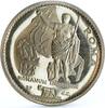 UAE 10 riyals Ras al-Khaimah 10 riyals Rome City Emperor Augustus Sculpture silver coin 1970 -