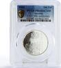 Slovenia 500 tolarjev Slovenia 500 tolarjev FAO Conference Summit Grain Field PR68 PCGS Ag coin 1995 -