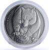 Papua New Guinea 5 kina Papua New Guinea 5 kina Endangered Wildlife Tree Kangaroo Fauna silver coin 2013 -