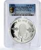 India 100 rupees India 100 rupees 100th Mann Ki Baat Program Episode PR69 PCGS silver coin 2023 -