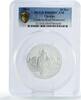 Ukraine 20 hryvnias Ukraine 20 hryvnias Orthodox Lyadova Rock Monastery PR69 PCGS silver coin 2013 -