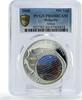 Mongolia 500 togrog Mongolia 500 togrog Mysteries Almas Snowman PR69 PCGS hologram silver coin 2008 -