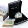 Australia 1 dollar Australia 1 dollar Australian Map Emu Bird Animal Fauna colored silver coin 2012 -