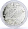 Aruba 25 florin Aruba 25 florin Conservation Wildlife Sea Turtles Fauna proof silver coin 1995 -
