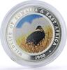 Somalia 250 shillings Somalia 250 shillings Conservation Wildlife Spurfowl Bird Fauna silver coin 1998 -