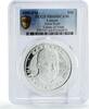 Liberia 10 dollars Liberia 10 dollar Baseball Player Babe Ruth Centennial PR69 PCGS Ag coin 1995 -