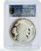 India 100 rupees India 100 rupees Indira Gandhi Politics PR67 PCGS silver coin 1985 -