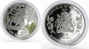 Malawi 20 kwacha Malawi 20 kwachi Bialowieski Park Biosphere colored silver proof coin 2011 -