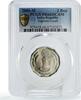 India 2 rupees India 2 rupees 50th Anniversary of Supreme Court PR66 PCGS CuNi coin 2000 -