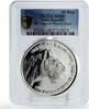 India 50 rupees India 50 rupees Conservation Tiger Project Fauna SP68 PCGS silver coin 2023 -