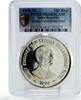 India 100 rupees India 100 rupees Sardar Vallabhbhai Patel Politics PR68 PCGS silver coin 1996 -