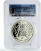 Turkey 50 lira Turkey 50 lira 1400th Anniversary of Koran Literature PR68 PCGS silver coin 2010 -