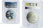 Saharawi Republic 1000 pesetas Saharawi 1000 pesetas Graf von Zeppelin Stiff Airship PR70 PCGS CuNi coin 1997 -