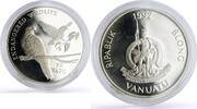 Vanuatu 50 vatu Vanuatu 50 vatu Conservation Wildlife Pigeon Bird Fauna proof silver coin 1992 -