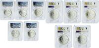 Egypt 5 pounds Egypt set of 5 coins Barcelona Summer Olympic Games MS69 PCGS silver coins 1992 -