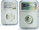 Malaysia 10 ringgit Malaysia 10 ringgit Third Malaysian 5-Year Plan KM-17 PF68 NGC silver coin 1976 -