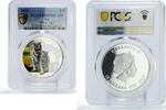 Fiji 10 dollars Fiji 10 dollars Conservation Nature Diamonds White Tiger Fauna PR69 PCGS silver coin 2012 -