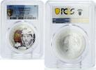 Cook Islands 5 dollars Cook Islands 5 dollars Upper Deck Grandeur NHL Hockey Jagr MS70 PCGS silver coin 2017 -