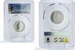 Indonesia 10 sen Indonesia Irian Barat 10 sen President Sukarno KM-7 AU58 PCGS Al coin 1962 -