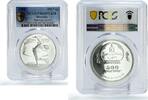 Mongolia 500 togrog Mongolia 500 togrog Dancing Queen Skating Olympics PR69 PCGS silver coin 2006 -