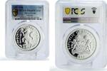 Sierra Leone 10 dollars SSierra Leone 10 dollars Royals Symbols Unicorn Horse PR68 PCGS silver coin 1997 -