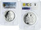 Sierra Leone 10 dollars Sierra Leone 10 dollars Tyrannosaurus Dinosaurs Fauna PR68 PCGS silver coin 2006 -