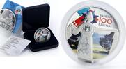 Cameroon 1000 francs Cameroon 1000 francs 100th Anniversary of Karelia Women Deer silver coin 2019 -