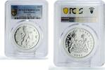 Sierra Leone 10 dollars Sierra Leone 10 dollars Royal Symbols Crowned Lion PR68 PCGS silver coin 1997 -