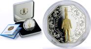 Kazakhstan 500 tenge Kazakhstan 500 tenge Heritage Issyk Chieftain the Leader gilded silver coin 2011 -