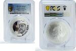 Cook Islands 5 dollars Cook Islands 5 dollars Upper Deck Byfuglien Hockey MS69 PCGS silver coin 2017 -