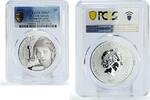 Cook Islands 5 dollars Cook Islands 5 dollars Upper Deck Sean Monahan Hockey MS67 PCGS silver coin 2017 -