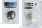 Cook Islands 5 dollars Cook Islands 5 dollars Upper Deck Sean Monahan Hockey MS70 PCGS silver coin 2017 -