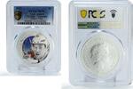 Cook Islands 5 dollars Cook Islands 5 dollars Upper Deck Tarasenko Hockey MS70 PCGS silver coin 2017 -