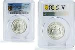 Malaysia 10 ringgit Malaysia 10 ringgit Melaka Malacca City Bullock Cart PR66 PCGS silver coin 1989 -