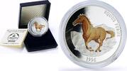 Mongolia 500 togrog Mongolia 500 togrog Conservation Wildlife Horse Fauna proof silver coin 1996 -