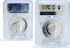 Kazakhstan 1 tenge Kazakhstan 1 tenge Investment Coinage Silver Irbis MS69 PCGS silver coin 2016 -