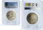 Malaysia 1 ringgit Malaysia 1 ringgit LIMA Maritime Aerospace Plane Ship MS67 PCGS CuNi coin 2003 -