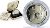 Mozambique 250 meticais Mozambique 250 meticais Independence 10th Anniversary proof silver coin 1985 -