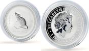 Australia 1 dollar Australia 1 dollar Lunar Calendar series I Year of the Mouse silver coin 2008 -