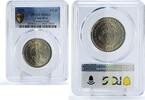 Costa Rica 5 colones Costa Rica 5 colones Central Bank 25th Anniversary MS63 PCGS nickel coin 1975 -