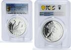 Gibraltar 1 crown Gibraltar 1 crown Preserve Planet Earth Shag Birds PR69 PCGS silver coin 1996 -