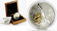 Cook Islands 5 dollars Cook Islands 5 dollars 120 Years Jubilee of Novosibirsk Siberia silver coin 2013 -