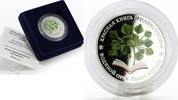 Transdnistria 10 rubles Transnistria 10 rubles Local Red Book series Water Caltrop silver coin 2018 -